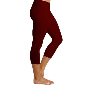 Factory price women mesh transparent seamless butt lift cropped yoga pants sweatpants
